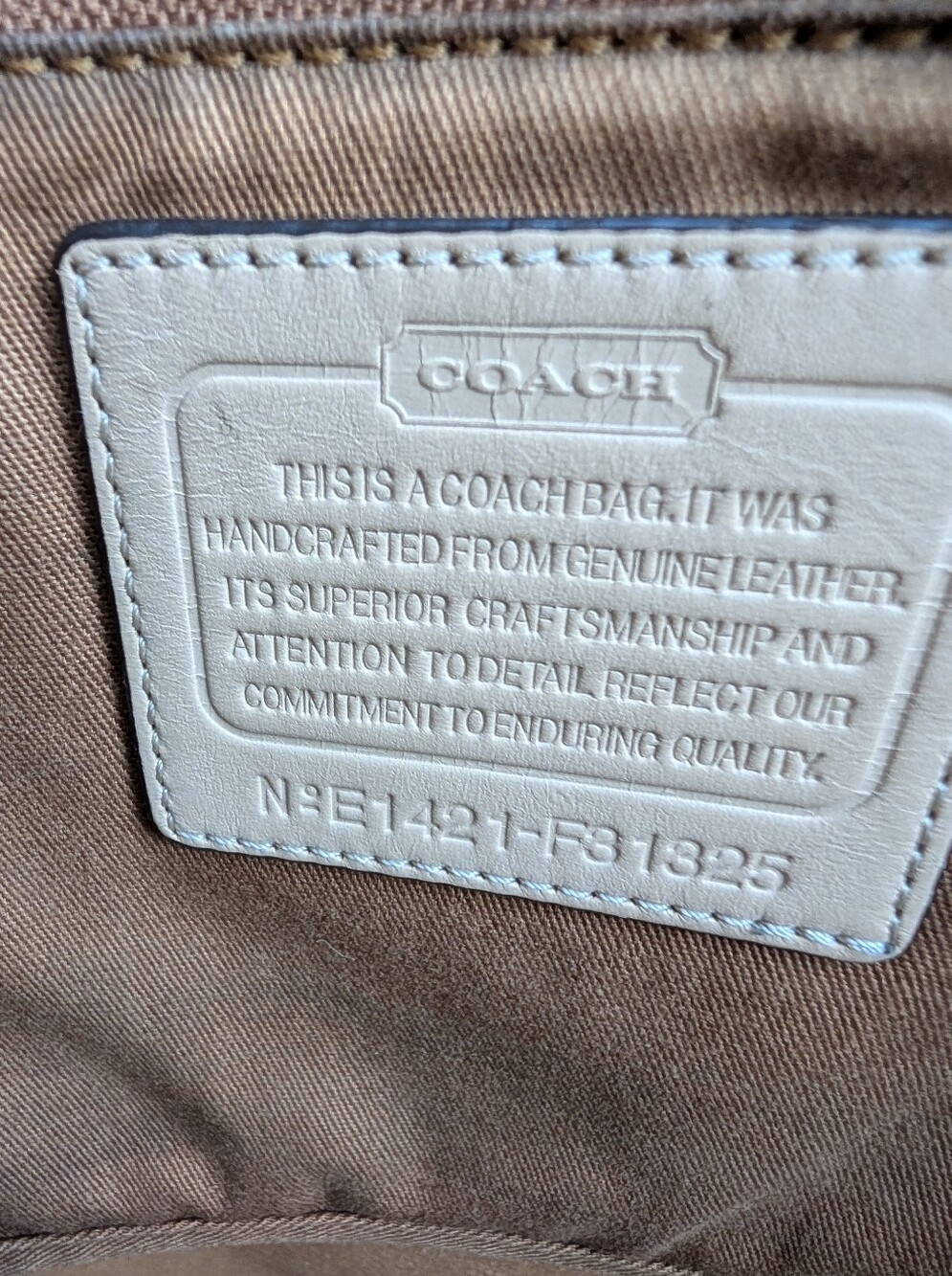 Coach Metro Colorblock Studded Leather Tote Bag - EUC! - Picture 9 of 10